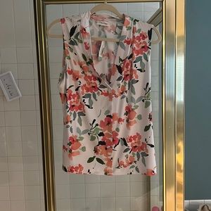 Calvin Klein floral blouse
